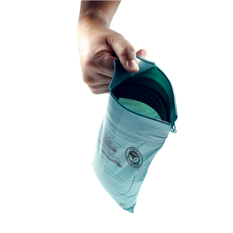 PrepWell Industry™ Disposable Unisex Urinal with Super-Absorbent Pouch