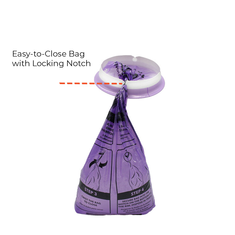 CareBag® Emesis Bag With Super-Absorbent Pouch