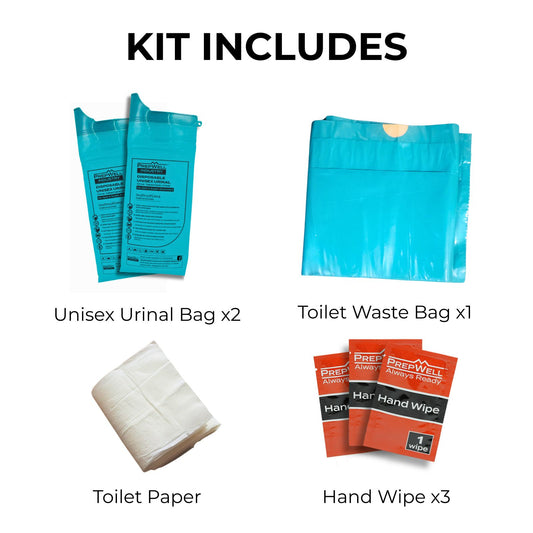 Daily Restroom Kits For Solid and Liquid Waste